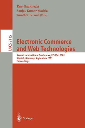 Electronic Commerce and Web Technologies
