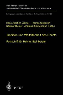 Tradition und Weltoffenheit des Rechts