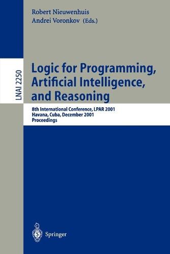 Logic for Programming, Artificial Intelligence, and Reasoning