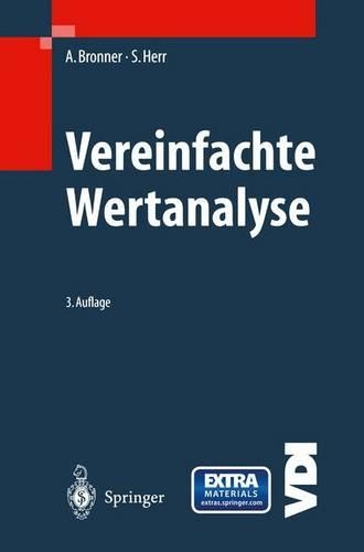 Vereinfachte Wertanalyse Mit Formularen Und CD-ROM