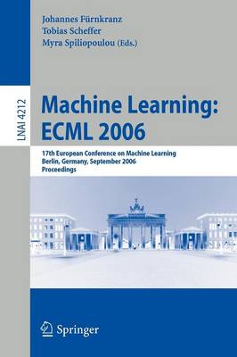 Machine Learning: ECML 2006