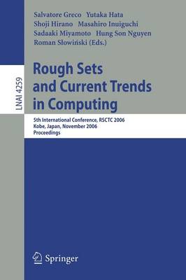 Rough Sets and Current Trends in Computing