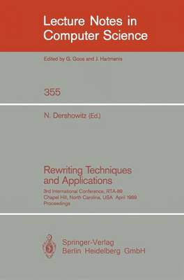 Rewriting Techniques and Applications