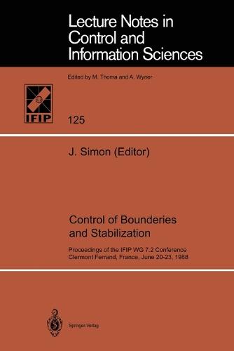 Control of Boundaries and Stabilization