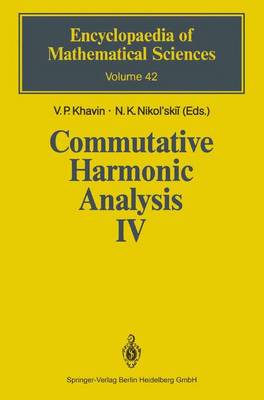 Commutative Harmonic Analysis IV