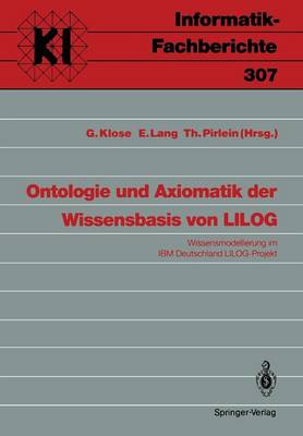 Ontologie und Axiomatik der Wissensbasis von LILOG