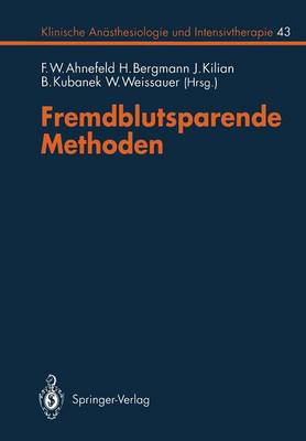 Fremdblutsparende Methoden