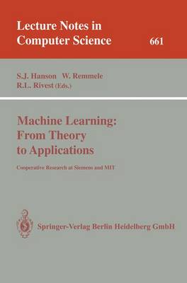 Machine Learning: From Theory to Applications