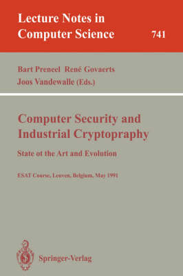 Computer Security and Industrial Cryptography