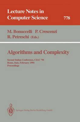 Algorithms and Complexity
