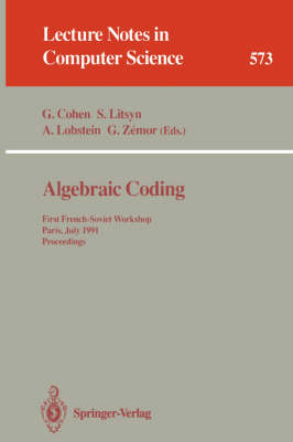 Algebraic Coding