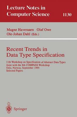 Recent Trends in Data Type Specification