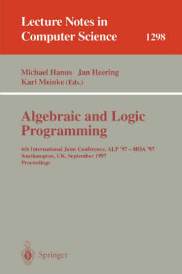 Algebraic and Logic Programming