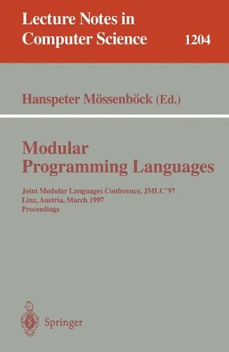 Modular Programming Languages