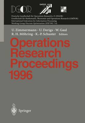 Operations Research Proceedings 1996