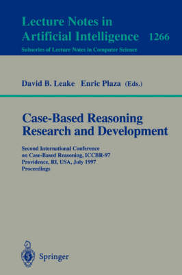 Case-Based Reasoning Research and Development