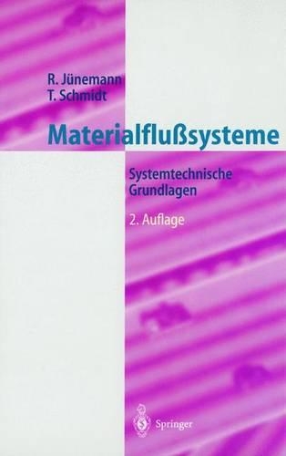 Steuerung Von Materialflua- Und Logistiksystemen