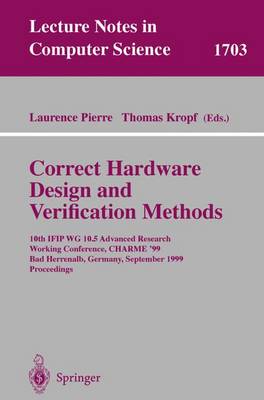 Correct Hardware Design and Verification Methods