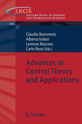 Advances in Control Theory and Applications
