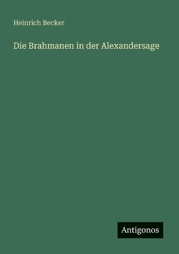 Die Brahmanen in der Alexandersage