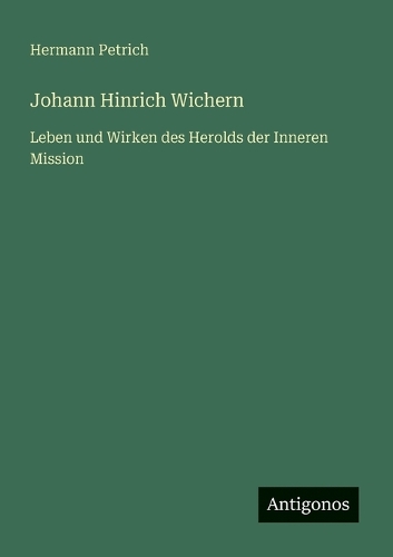 Johann Hinrich Wichern