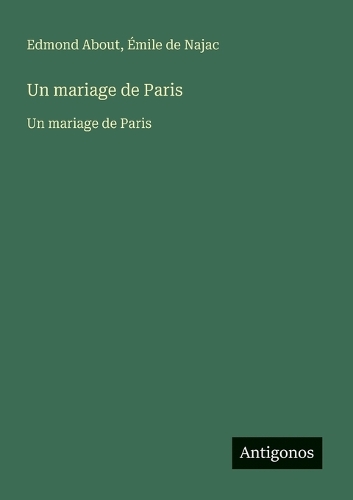Un mariage de Paris