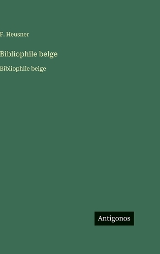 Bibliophile belge