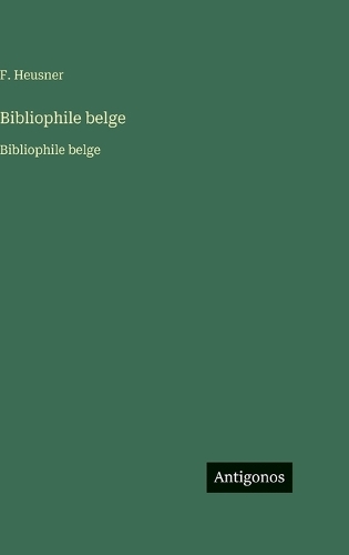 Bibliophile belge