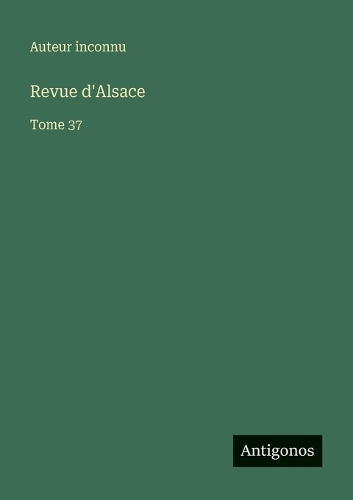 Revue d'Alsace