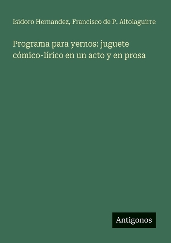 Programa para yernos