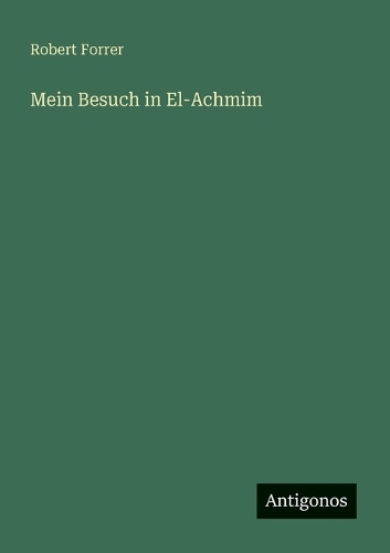 Mein Besuch in El-Achmim