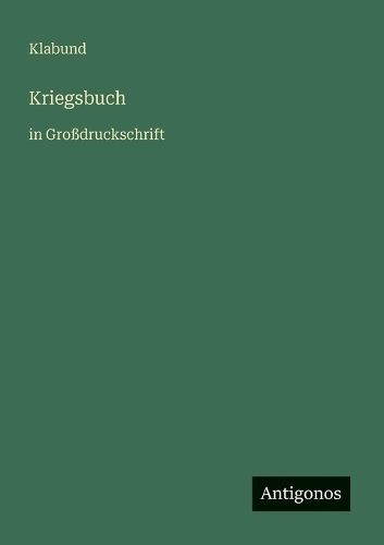 Kriegsbuch
