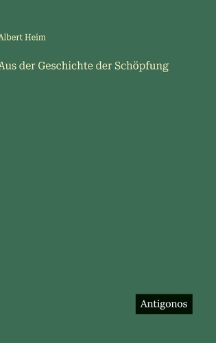 Aus der Geschichte der Schöpfung