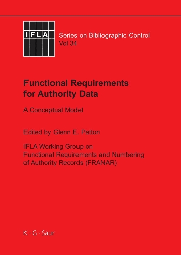 Functional Requirements for Authority Data