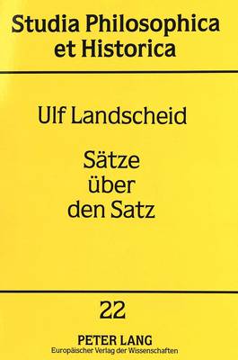 Saetze Ueber Den Satz
