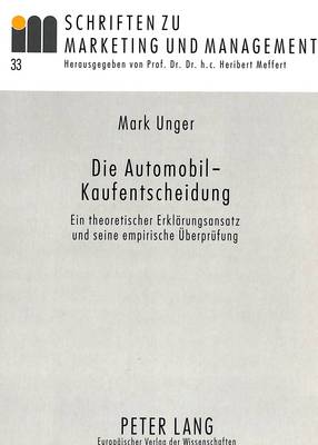 Die Automobil-Kaufentscheidung
