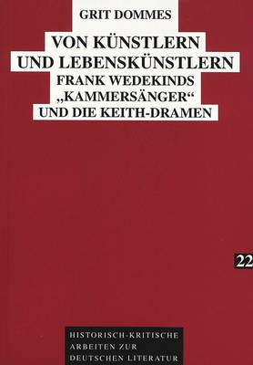 Von Kuenstlern Und Lebenskuenstlern