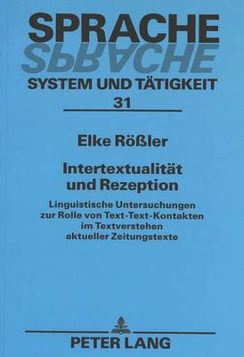 Intertextualitaet Und Rezeption