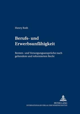 Berufs- Und Erwerbsunfaehigkeit