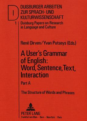 User's Grammar of English