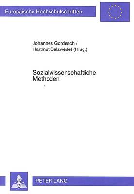 Sozialwissenschaftliche Methoden