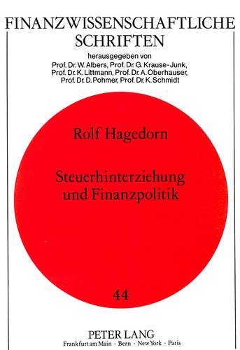 Steuerhinterziehung Und Finanzpolitik
