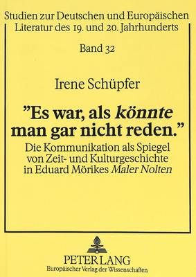 «Es War, ALS «Koennte» Man Gar Nicht Reden.»