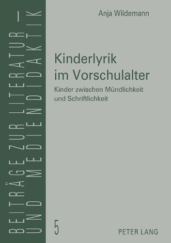Kinderlyrik im Vorschulalter
