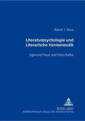 Literaturpsychologie Und Literarische Hermeneutik