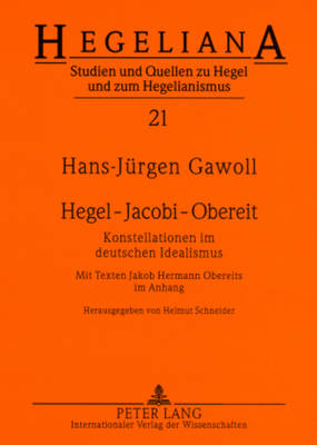 Hegel - Jacobi - Obereit