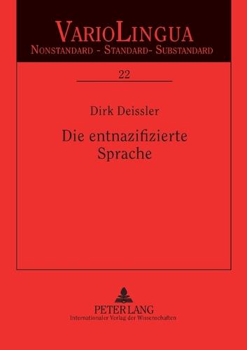 Die entnazifizierte Sprache