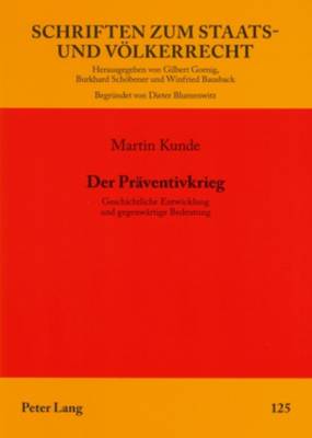 Der Praeventivkrieg
