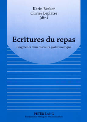 Ecritures Du Repas