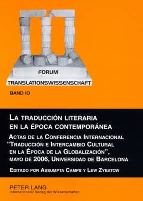 La Traducción Literaria En La Época Contemporánea